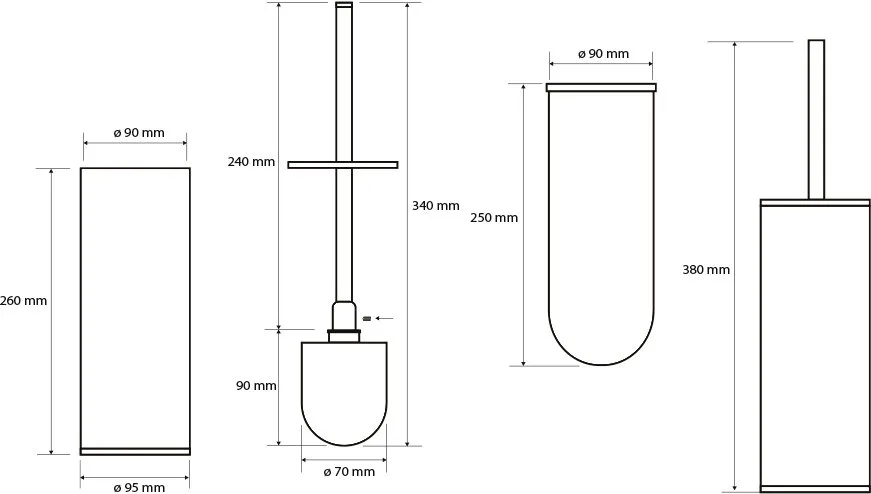 Ершик Bemeta Neo 102313055 Sancos — официальный сайт
