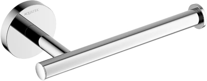 Держатель туалетной бумаги AQUATEK Оберон AQ4208CR хром Sancos — официальный сайт