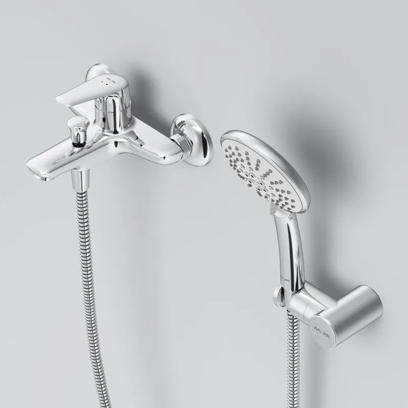 Смеситель для ванны с душем AM.PM Joy F85E15000 Sancos — официальный сайт
