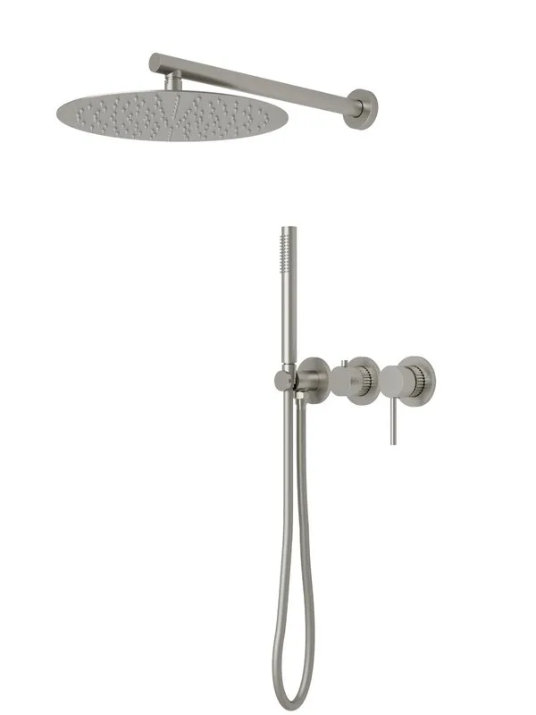 Душевой комплект Vincea Groove VSFW-4G01BN С ВНУТРЕННЕЙ ЧАСТЬЮ, брашированный никель Sancos — официальный сайт
