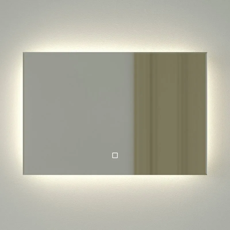 Зеркало Defesto Glow DF 2502SH 60х40 с LED-подсветкой, 4 500 K, сенсорный выключатель