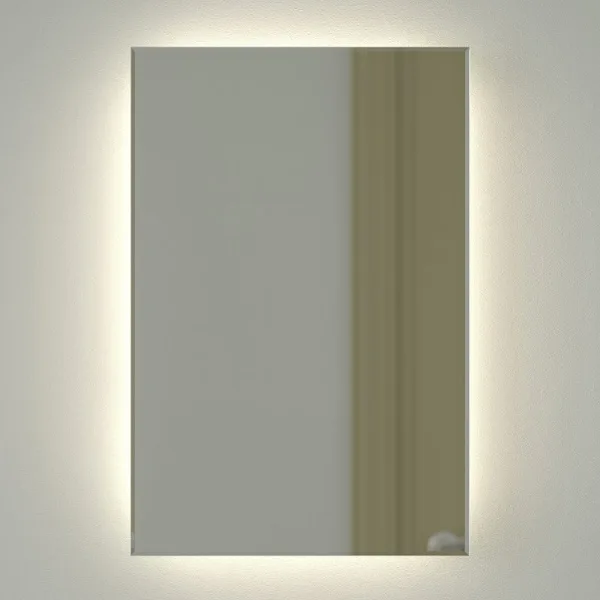 Зеркало Defesto Glow DF 2502 40х60 с LED-подсветкой, 4 500 K, без выключателя