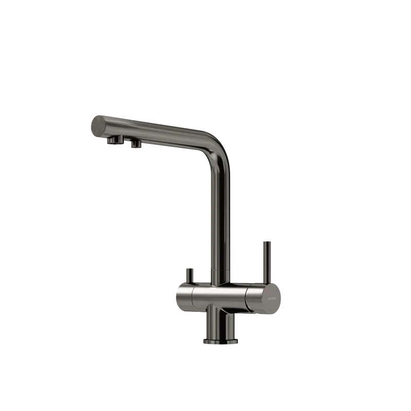 Смеситель для кухни Sancos Foster SC4014GG под фильтр, вороненая сталь Sancos — официальный сайт