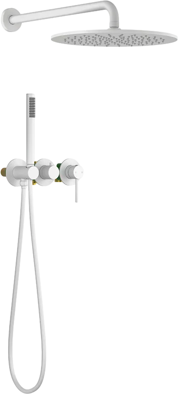 Душевой комплект Timo Saona SX-2349/16SM, С ВНУТРЕННЕЙ ЧАСТЬЮ, матовый белый Sancos — официальный сайт