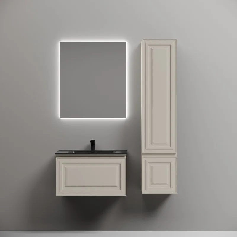 Тумба с раковиной Sancos Very 70 beige soft, раковина CN7007MB Sancos — официальный сайт