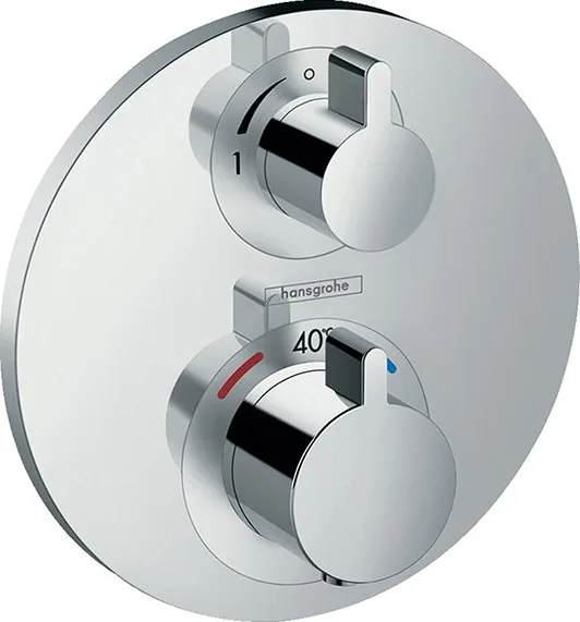 Термостатический смеситель встраиваемый Hansgrohe Ecostat S 15757000, для душа Sancos — официальный сайт