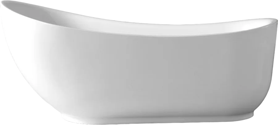Акриловая ванна Abber AB9288 180x90 см, отдельностоящая, белая, овальная, с каркасом, со сливом-пере Sancos — официальный сайт