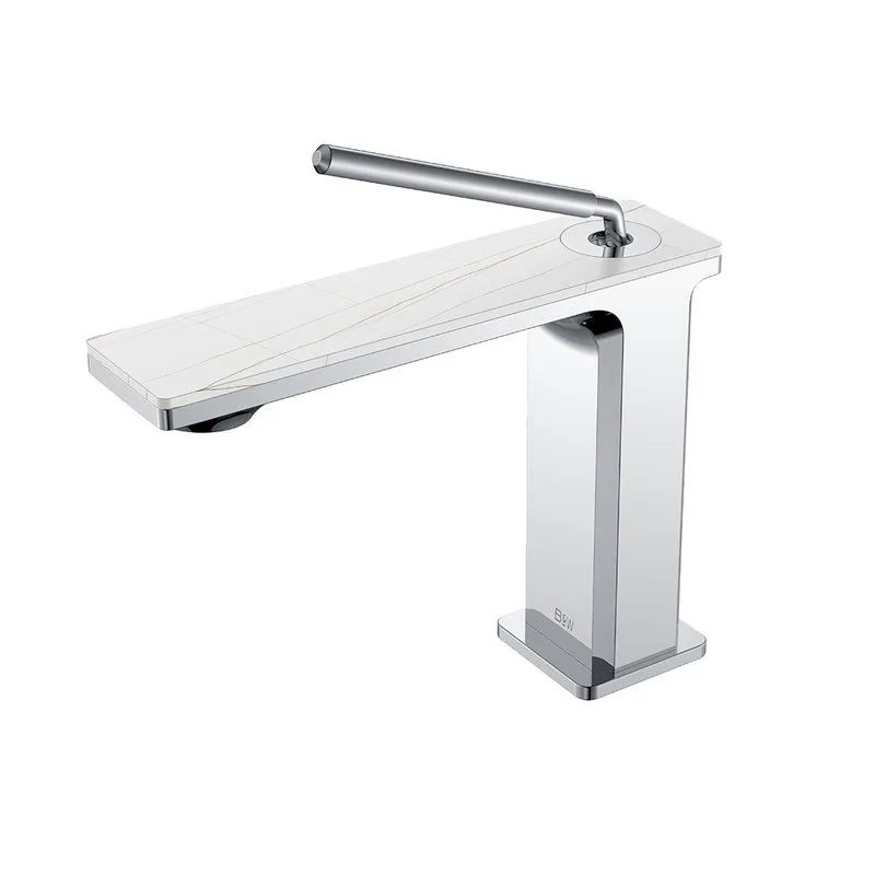 Смеситель для раковины Black&White Gravity 7105C chrome Sancos — официальный сайт