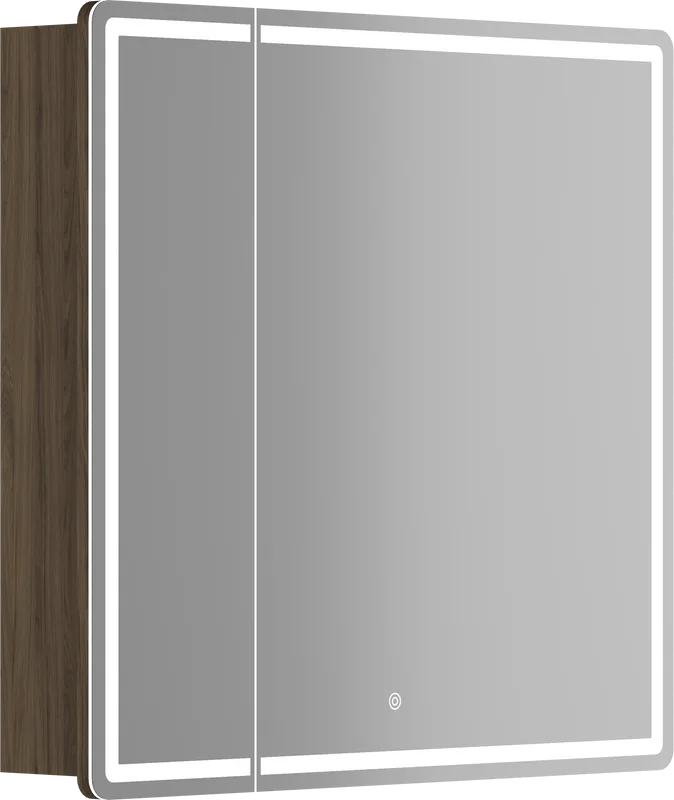 Зеркало-шкаф Sancos Mirror 80 с подсветкой, дуб чарльстон Sancos — официальный сайт