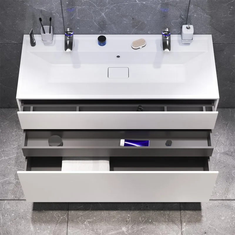 Тумба под раковину без столешницы AM.PM Inspire V2.0 120 белый матовый Sancos — официальный сайт