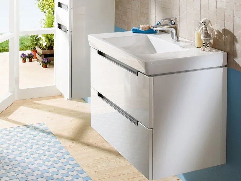Мебельная раковина Villeroy & Boch Subway 2.0 7175 8001 alpin Sancos — официальный сайт