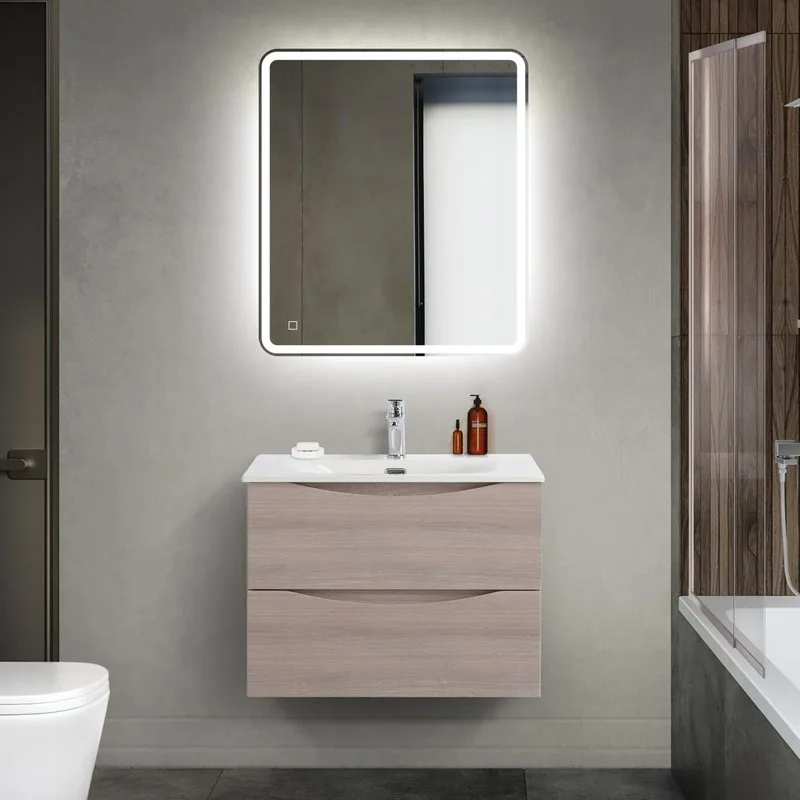 Тумба под раковину без столешницы BelBagno Marino-cer-mini 70 подвесная, rovere grigio Sancos — официальный сайт