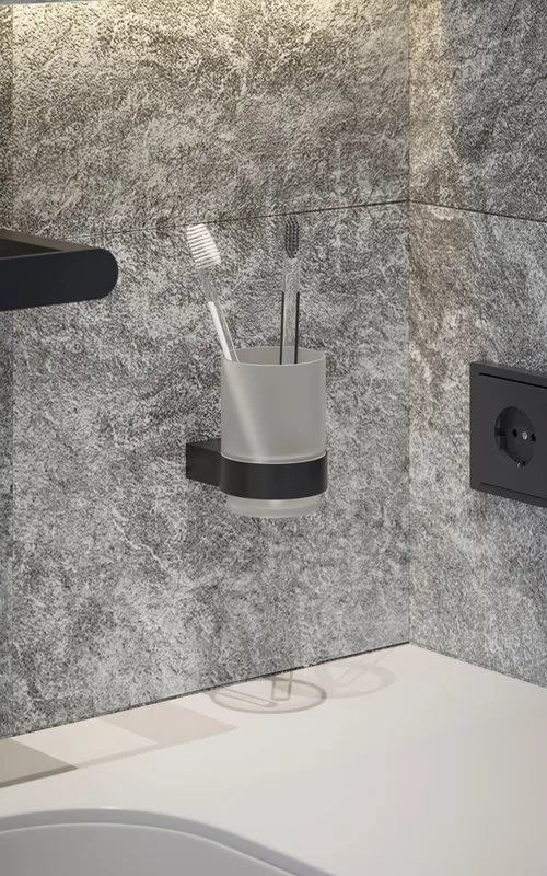 Стакан Artwelle Schwarz 7721 черный Sancos — официальный сайт