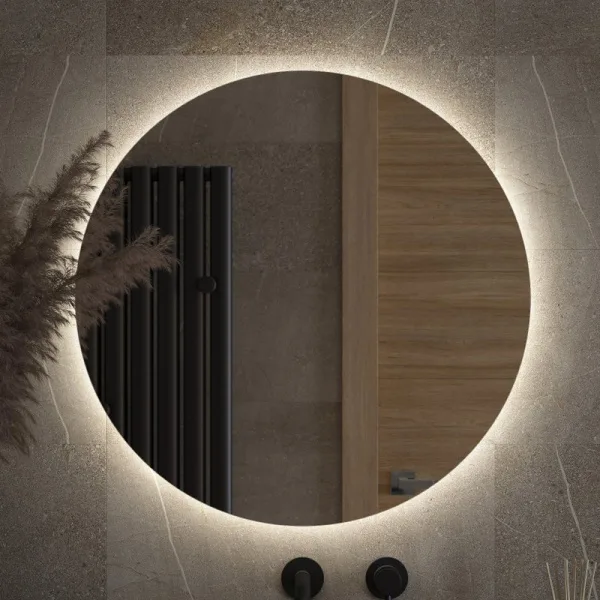 Зеркало круглое Defesto Opti DF2844 70 с LED-подсветкой, 4500К