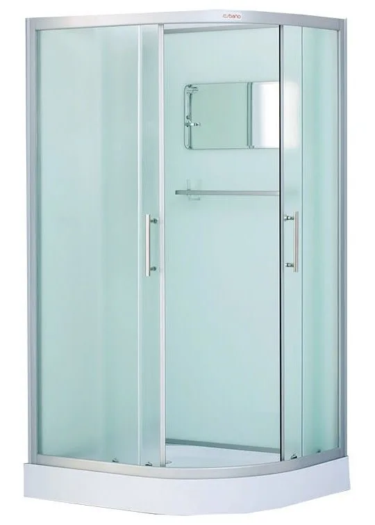 Душевая кабина Esbano C ESKB115CL L, без крыши Sancos — официальный сайт