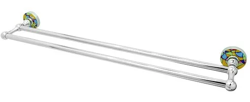 Полотенцедержатель Wasserkraft Diemel K-2240 двойной Sancos — официальный сайт