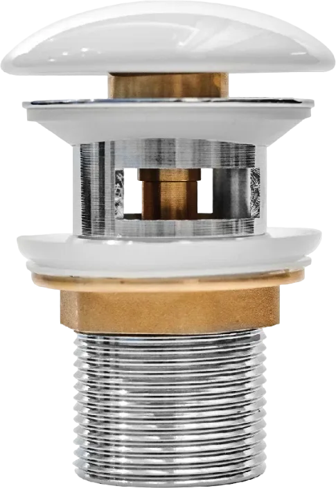 Донный клапан для раковины IDDIS Optima Home OPHWS0Wi88, белый глянцевый Sancos — официальный сайт