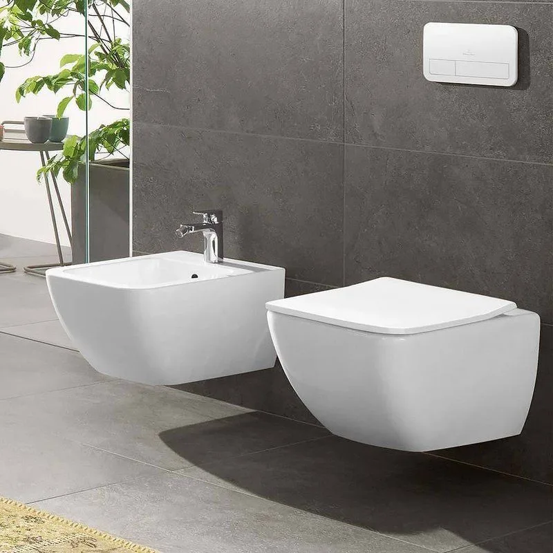 Унитаз подвесной Villeroy & Boch Venticello 4611RS01 Sancos — официальный сайт