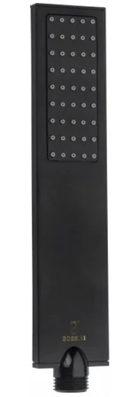 Душевая лейка Bossini Flat-One B00270.073 черная Sancos — официальный сайт