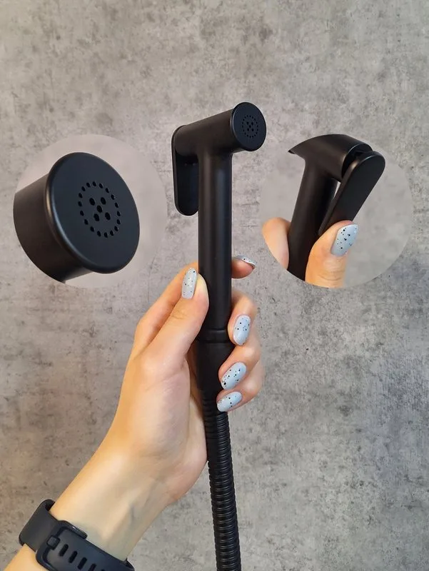 Гигиенический душ AltroBagno Oggetto AltroBagnoOggetto060402MB со смесителем, С ВНУТРЕННЕЙ ЧАСТЬЮ, м Sancos — официальный сайт