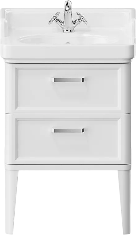 Тумба под раковину без столешницы KERAMA MARAZZI Pompei M 60 белая, с 2 ящиками Sancos — официальный сайт