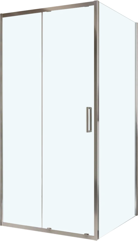 Душевой уголок BelBagno Luce A-1-100/100-C-Cr профиль хром, стекло прозрачное Sancos — официальный сайт