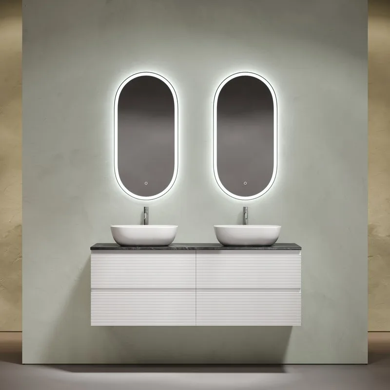 Тумба с раковиной Sancos Folk 140 bianco, столешница черный мрамор TT140A1X, раковина CN6009 Sancos — официальный сайт