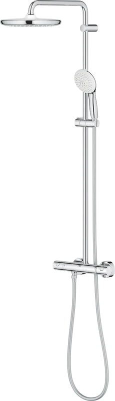 Душевая стойка Grohe Tempesta 26670001, с термостатом, хром Sancos — официальный сайт