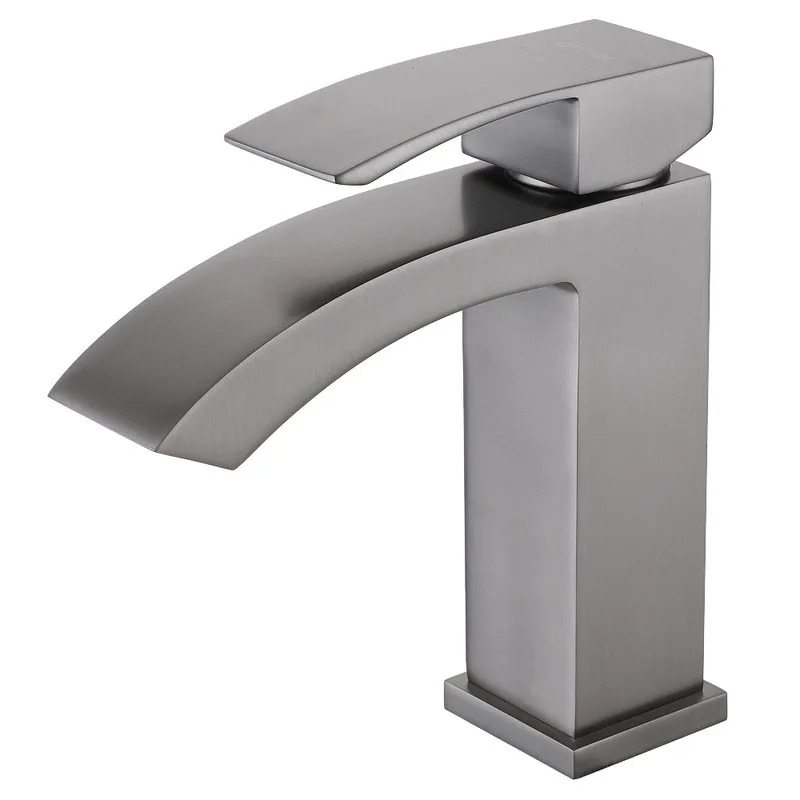 Смеситель для раковины Abber Wasserfall AF8610NG, никель Sancos — официальный сайт