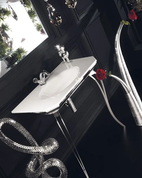 Смеситель для раковины Boheme Brillante Presente 351 Sancos — официальный сайт
