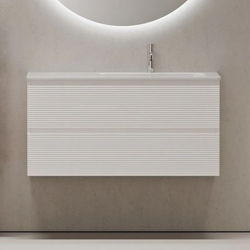 Тумба с раковиной Sancos Folk 100 R bianco Sancos — официальный сайт