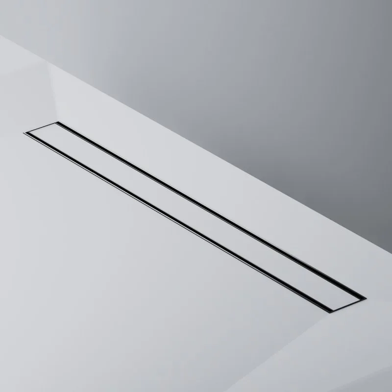 Душевой трап (лоток) AM.PM PrimeFlow Tile 80 см, черный матовый Sancos — официальный сайт