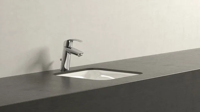 Смеситель для раковины Grohe 23322001 хром Sancos — официальный сайт