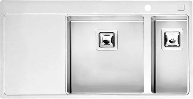 Мойка кухонная Reginox Nevada LUX OKG right L 40x18 сталь Sancos — официальный сайт