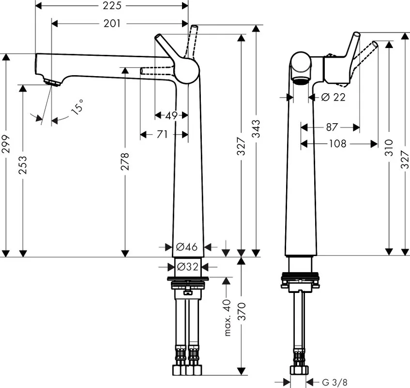 Смеситель для раковины Hansgrohe Talis S 72116000 Sancos — официальный сайт