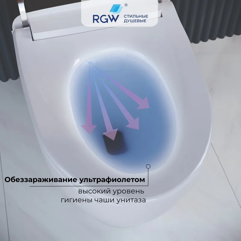Умный унитаз напольный RGW SW-31 Sancos — официальный сайт