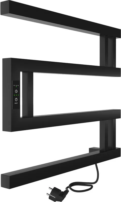 Полотенцесушитель электрический Indigo Muza DGM40-50BRRt черный муар Sancos — официальный сайт
