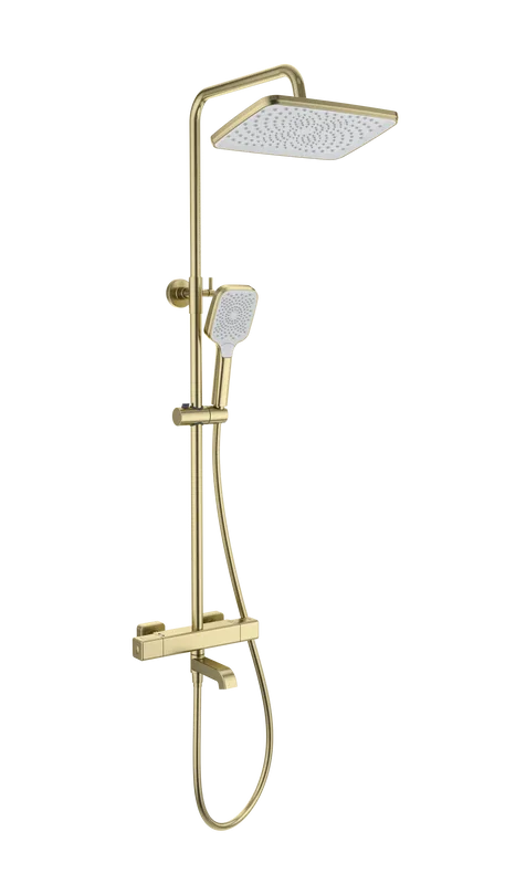 Душевая стойка Wonzon & Woghand STAY 2 WW-B3016-T1-BG, брашированное золото Sancos — официальный сайт