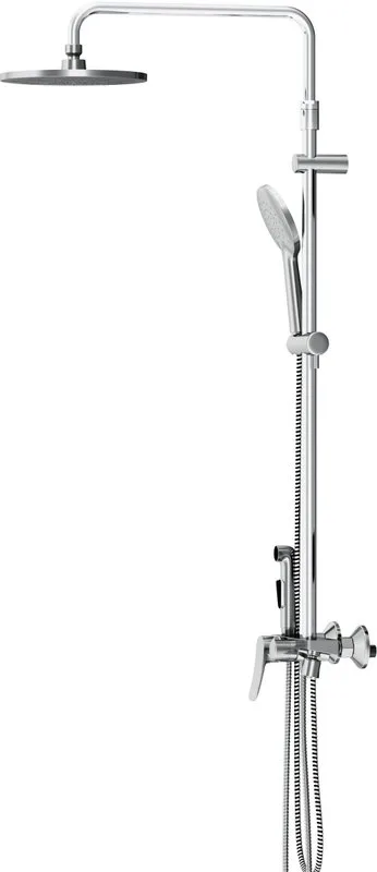 Душевая стойка Damixa Apollo DX220910000, хром Sancos — официальный сайт