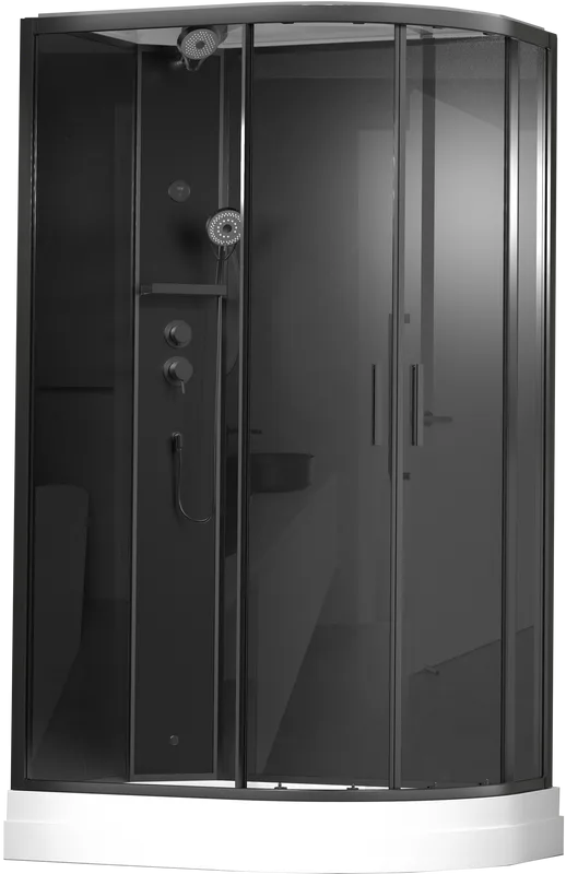 Душевая кабина Timo Premium ILMA 902 L Black Sancos — официальный сайт
