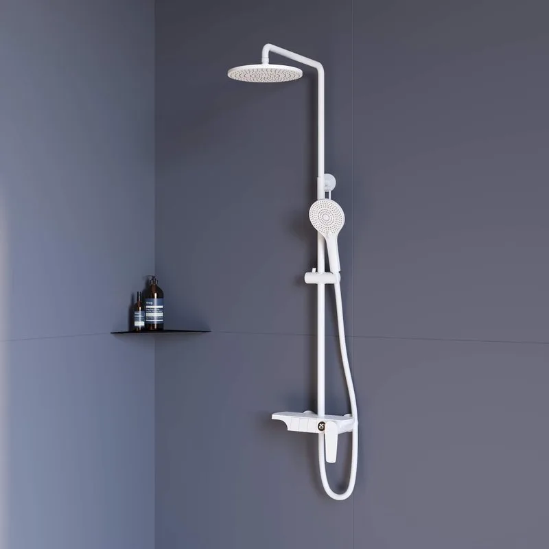 Душевая стойка RGW Shower Panels SP-33W, матовый белый Sancos — официальный сайт