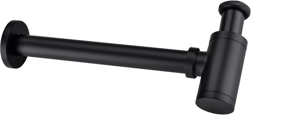 Сифон для раковины Boheme Black 609-B Sancos — официальный сайт
