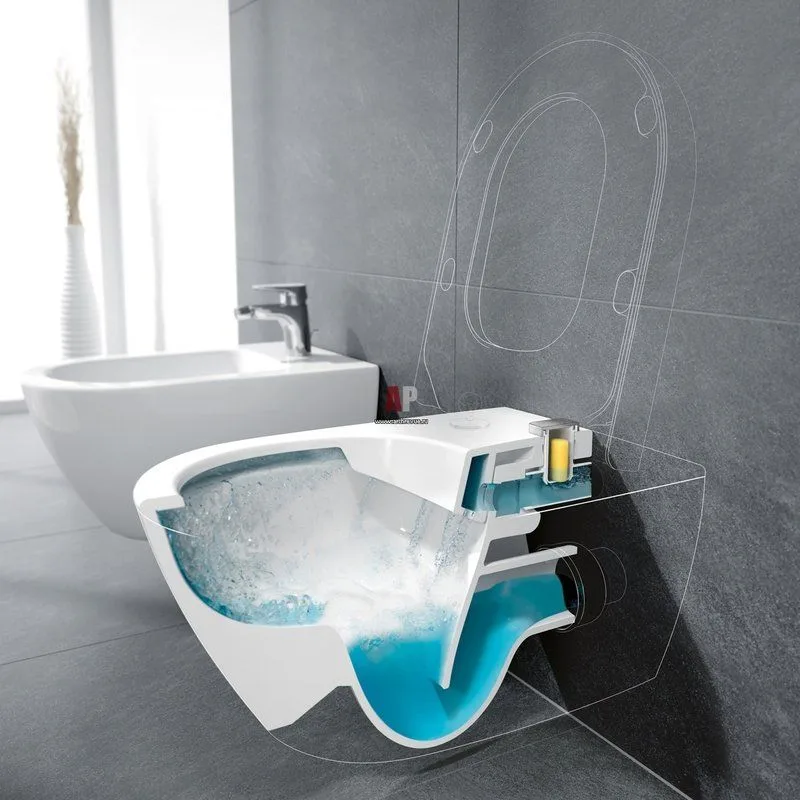 Унитаз подвесной Villeroy & Boch Subway 2.0 5614A1R1 Sancos — официальный сайт