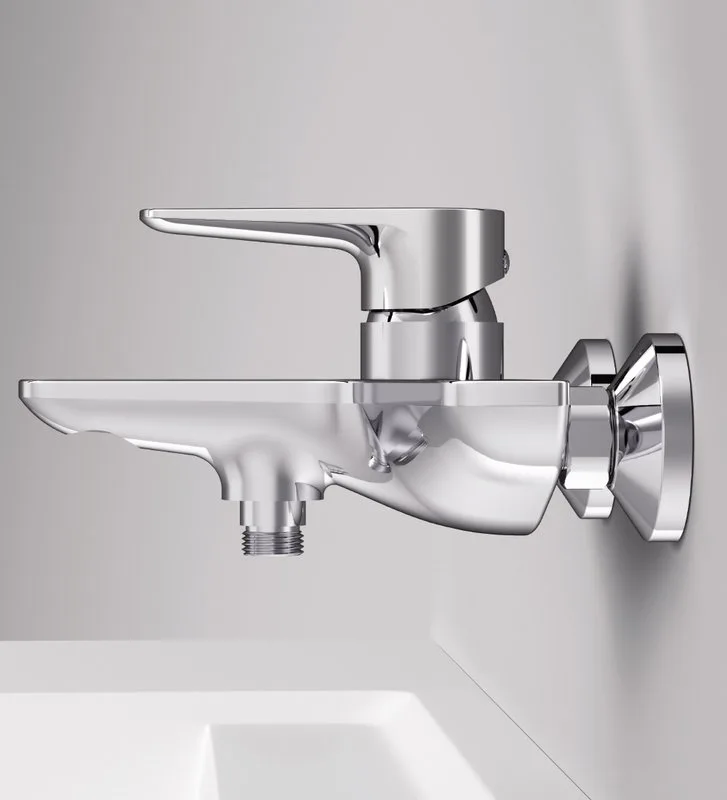 Смеситель для ванны с душем AM.PM Inspire F5010000 Sancos — официальный сайт
