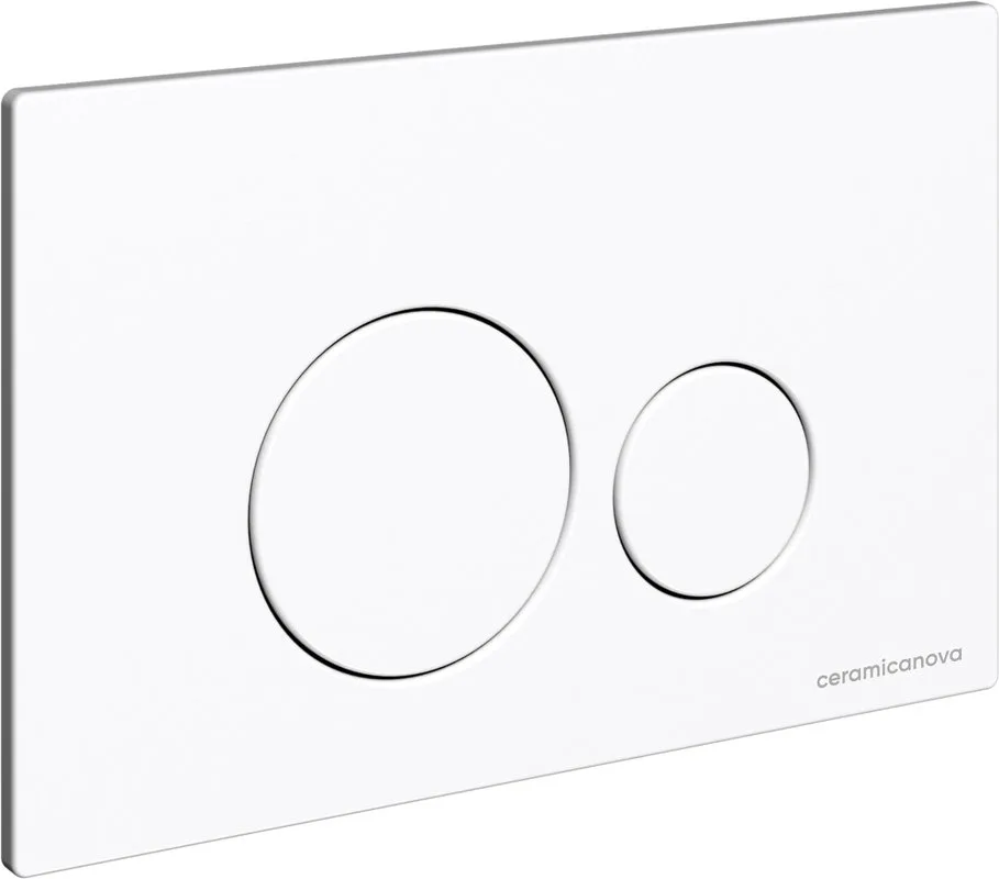 Система инсталляции для унитазов Ceramicanova Envision Round CN1001W, кнопка белая Sancos — официальный сайт