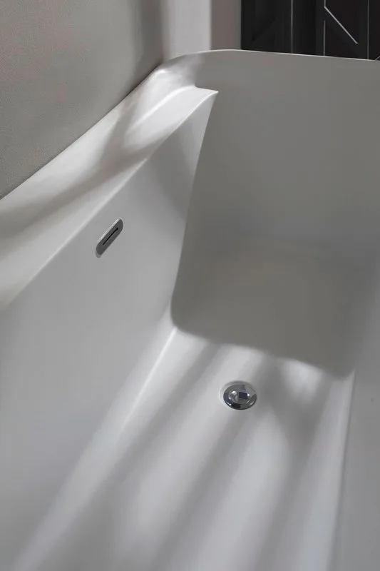 Акриловая ванна Allen Brau Infinity 2 170x80 см, отдельностоящая, белая матовая, на ножках, со сливо Sancos — официальный сайт