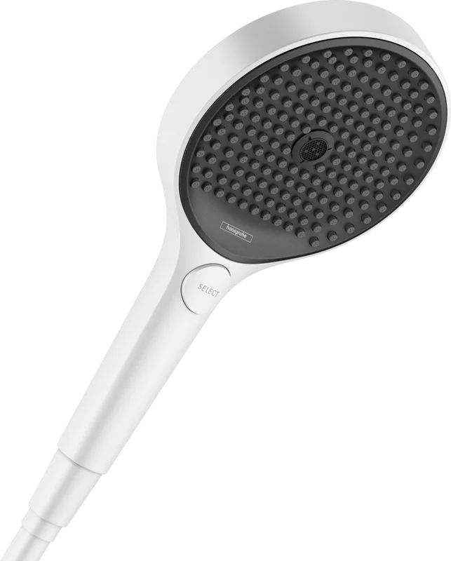 Душевая лейка Hansgrohe Rainfinity 130 26865700 EcoSmart, матовый белый Sancos — официальный сайт