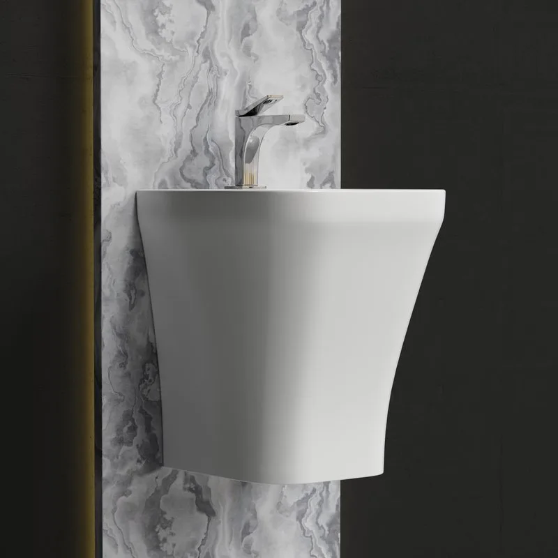 Раковина Ceramicanova Dion CN6067 белая глянцевая Sancos — официальный сайт