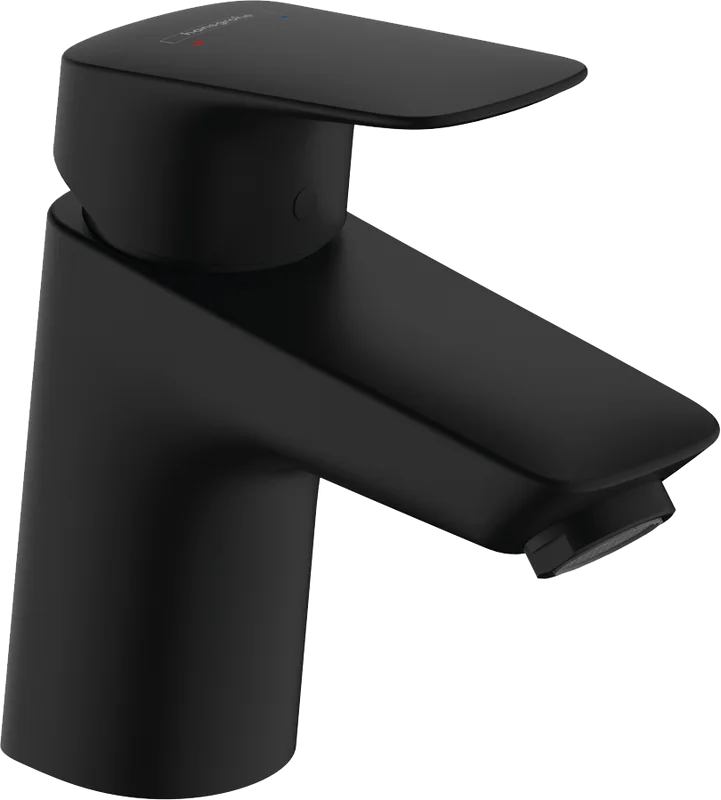 Смеситель для раковины Hansgrohe Logis 70 71071670 матовый черный Sancos — официальный сайт