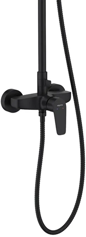 Душевая стойка AQUATEK Бетта AQ2160MB, матовая черная Sancos — официальный сайт